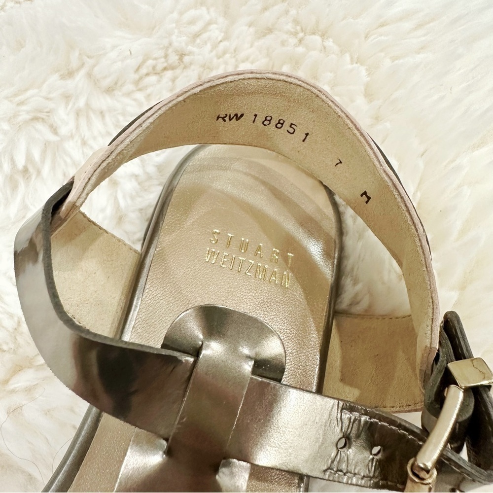 Stuart Weitzman Teebop t-strap sandals - Picture 6 of 8